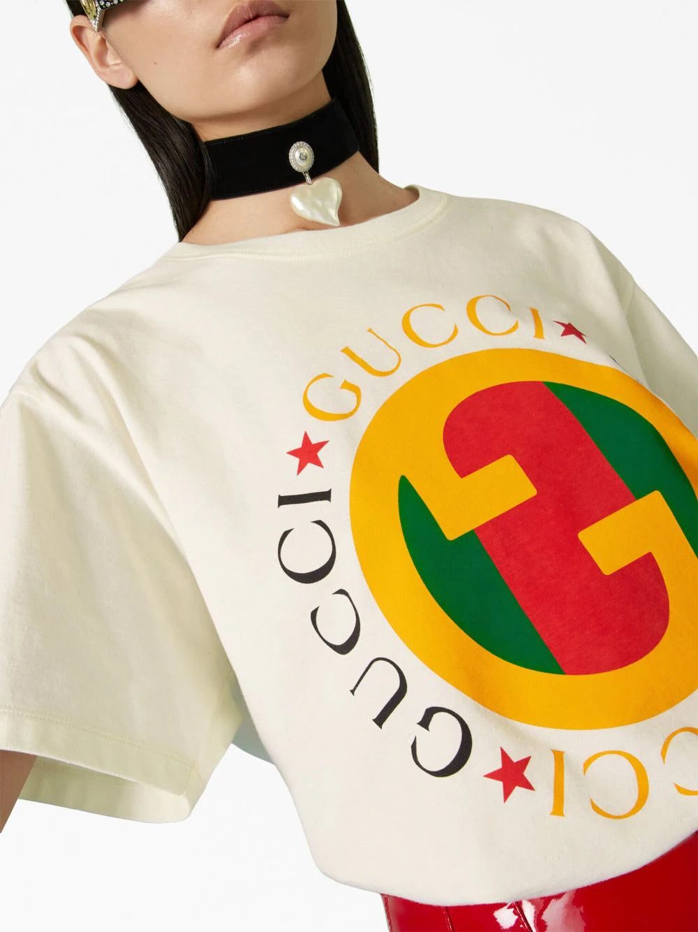 Gucci Interlocking G cotton T-shirt - Image 3