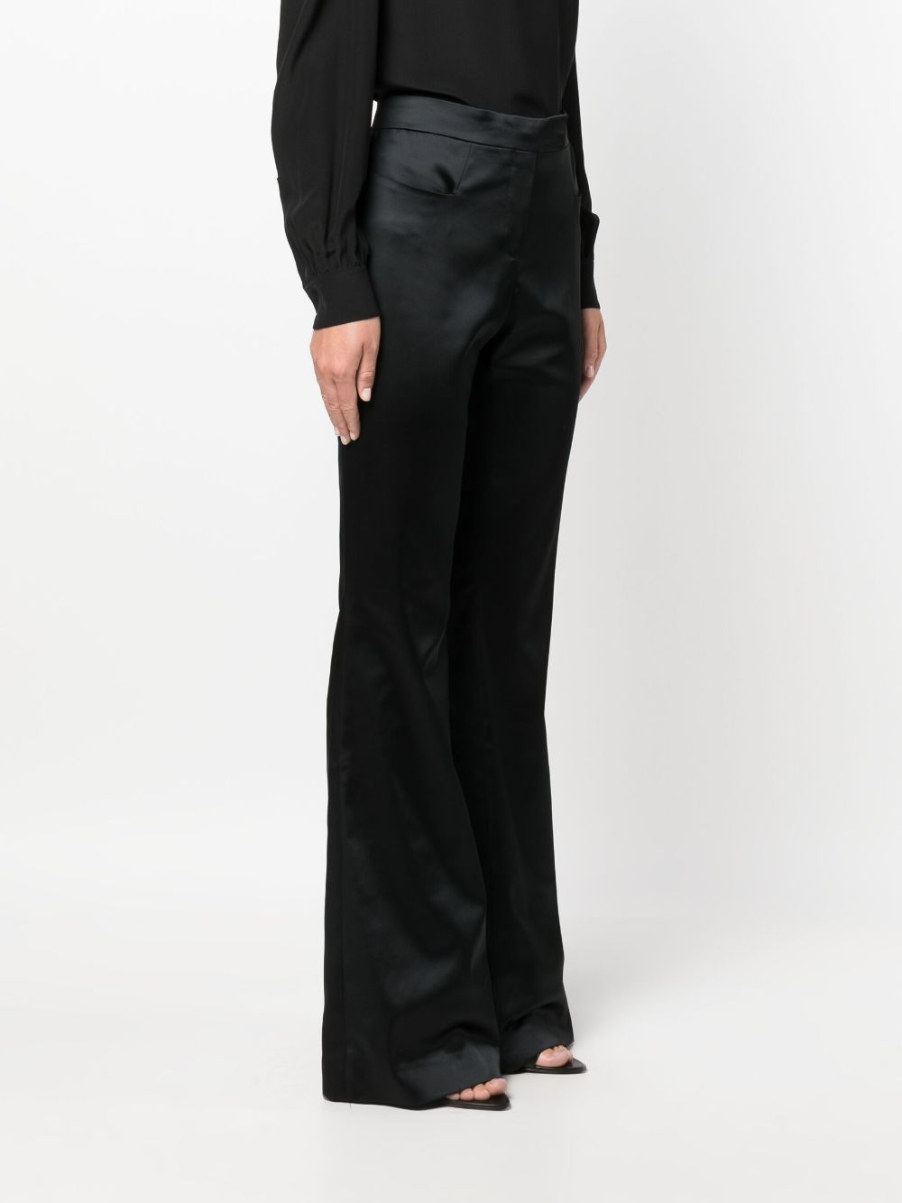 TOM FORD flared satin trousers - Image 3