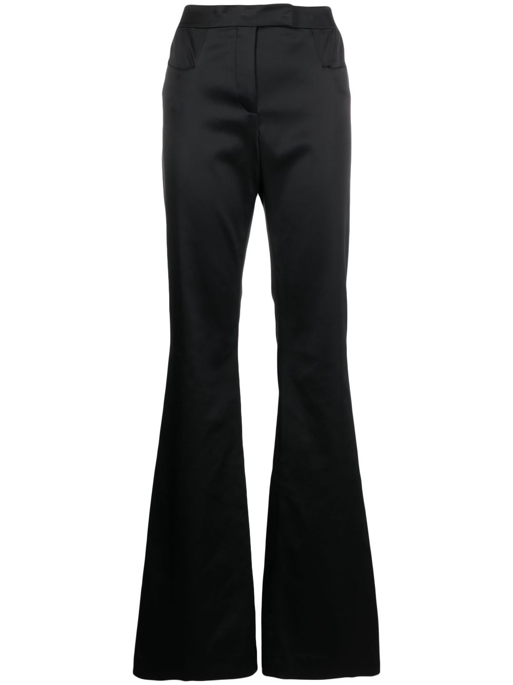 TOM FORD flared satin trousers
