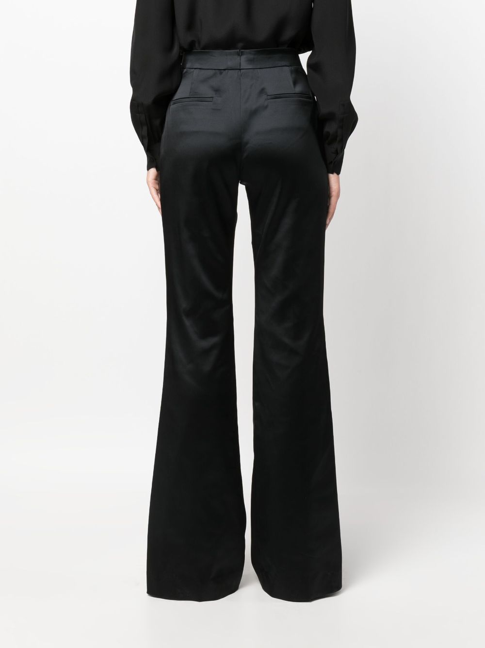 TOM FORD flared satin trousers - Image 4
