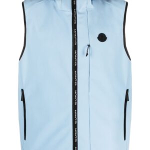 Moncler  detachable-sleeves hooded jacket