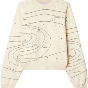 Off-White Solar System cotton sweatshirt