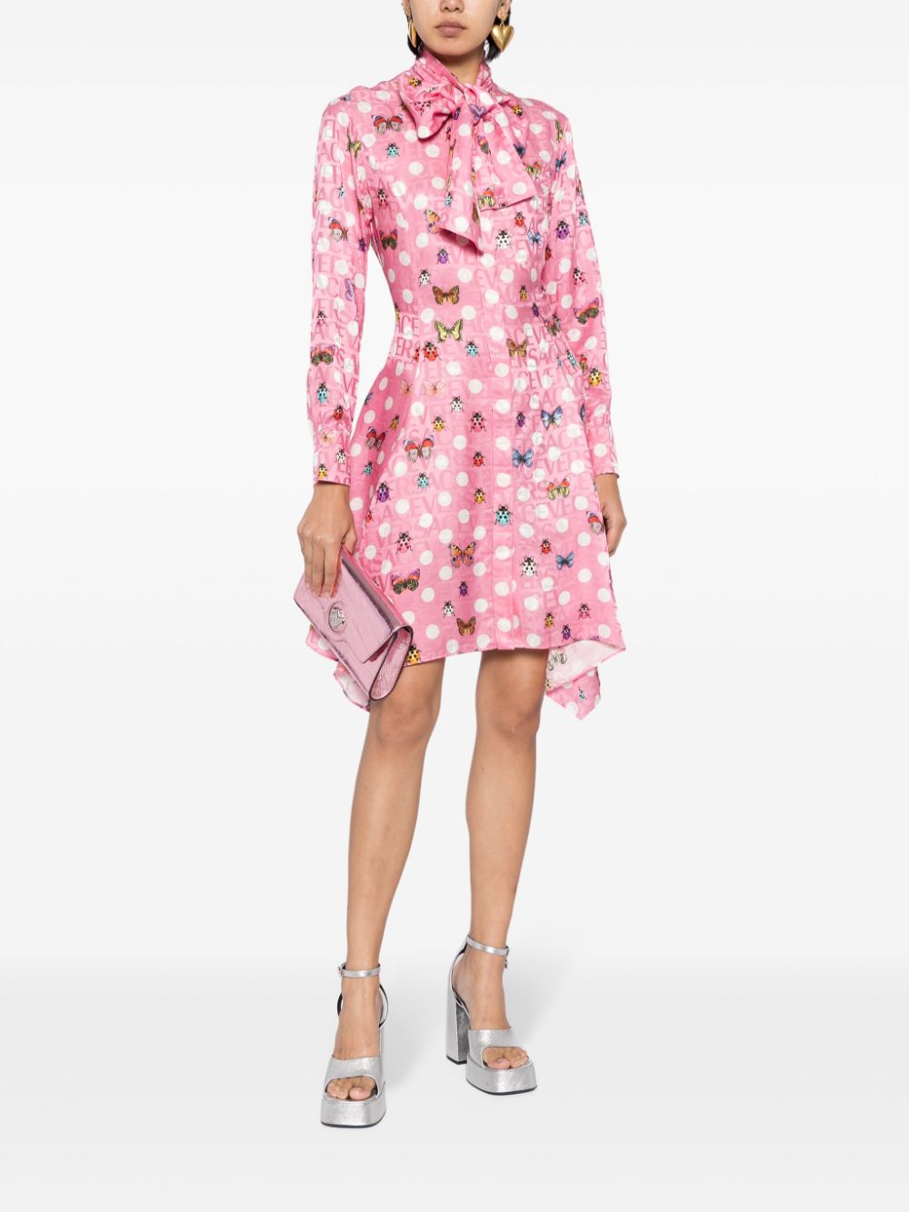 Versace Butterflies & Ladybugs short dress - Image 2