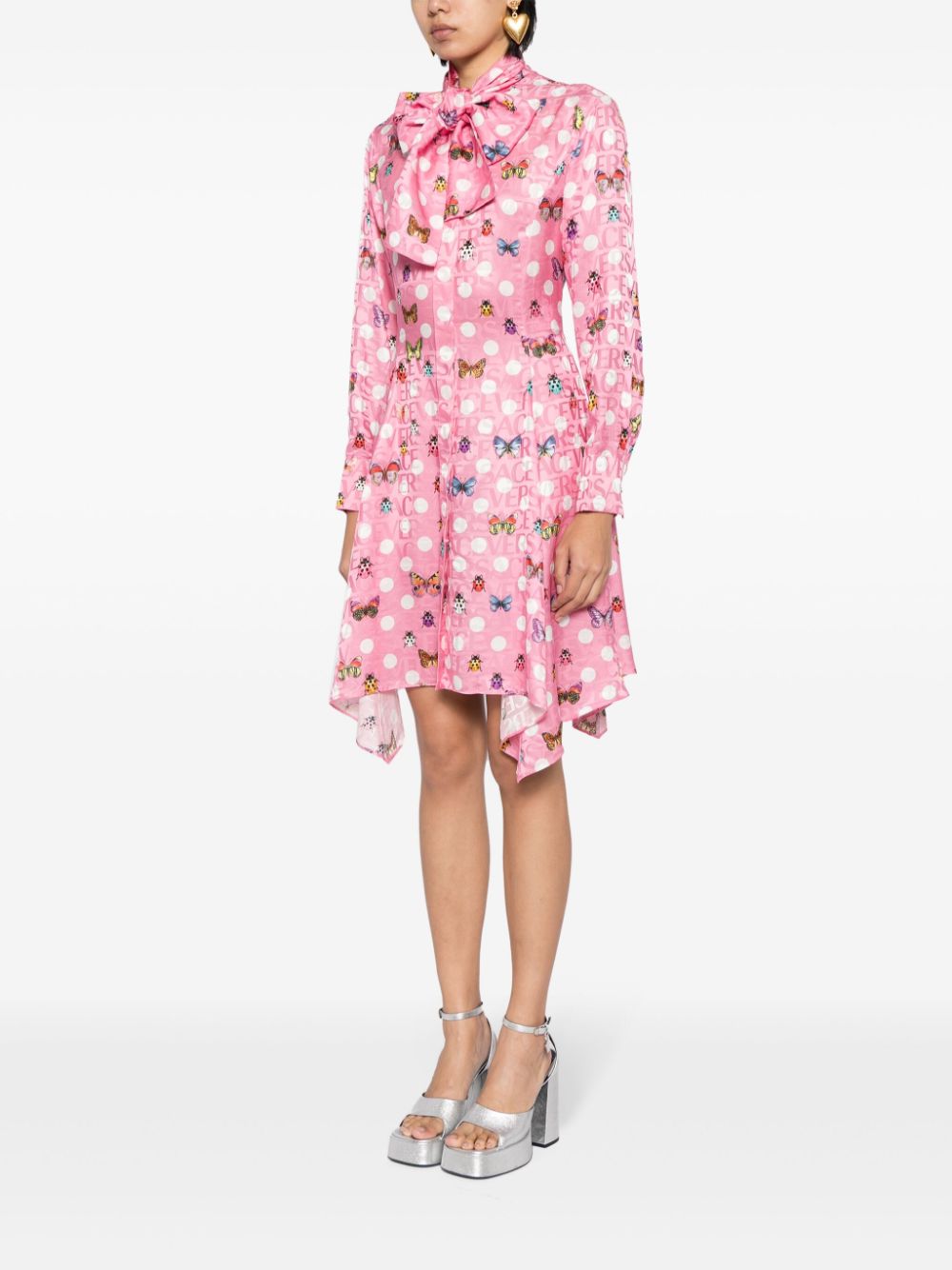 Versace Butterflies & Ladybugs short dress - Image 3