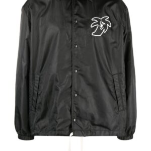 Palm Angels  logo-patch lightweight jacket