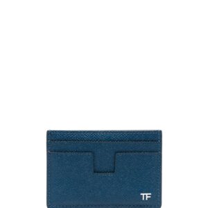 TOM FORD logo-plaque leather wallet