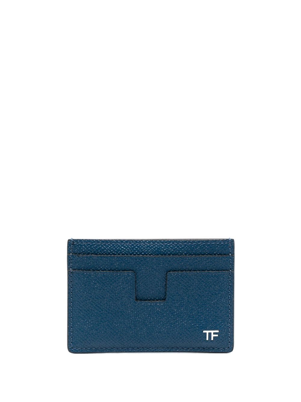 TOM FORD logo-plaque leather wallet