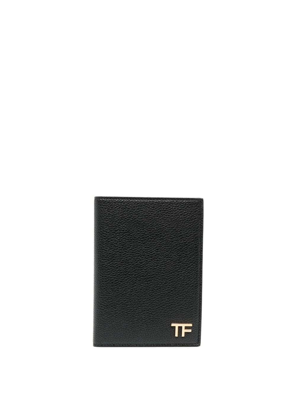 TOM FORD logo-plaque leather wallet