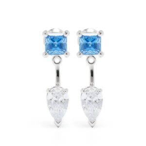 Swarovski  Mesmera crystal-embellished drop earrings