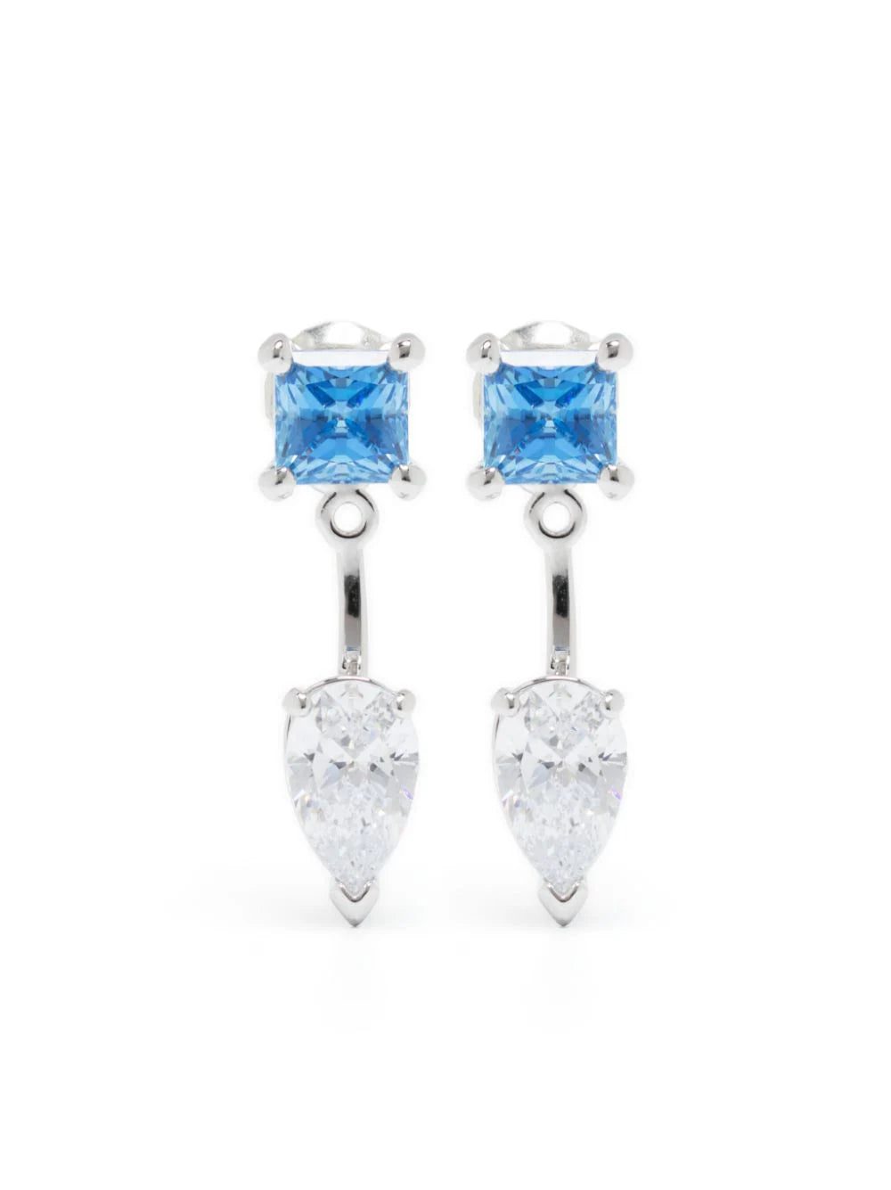 Swarovski Mesmera crystal-embellished drop earrings