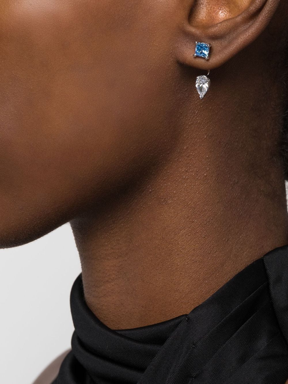 Swarovski Mesmera crystal-embellished drop earrings - Image 2