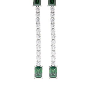 Swarovski  Matrix crystal-embellished drop earrings
