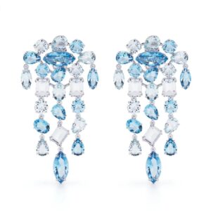 Swarovski Gema clip-on earrings