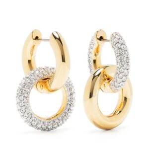 Swarovski Dextera crystal-embellished earrings