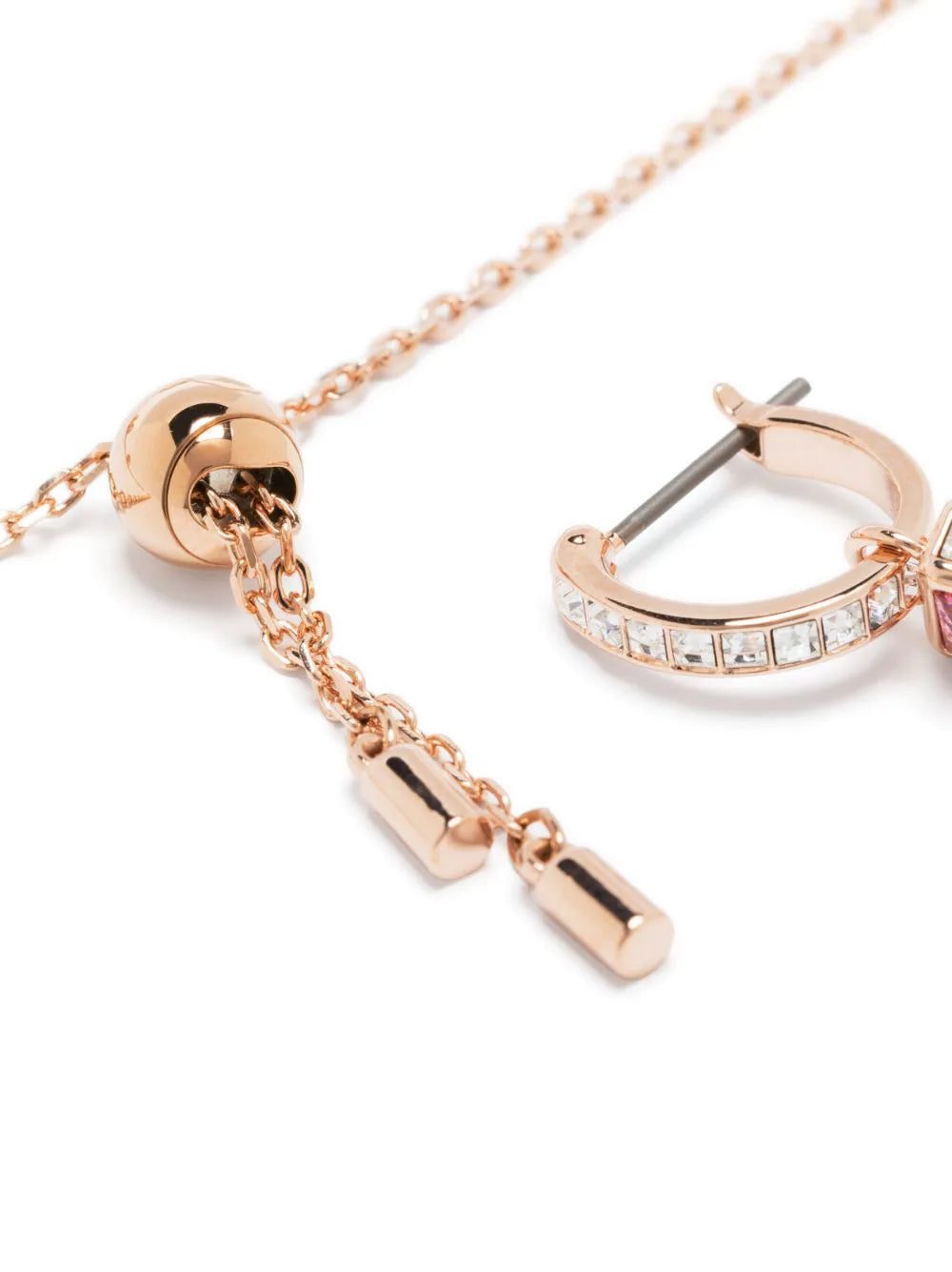 Swarovski Stilla crystal-embellished bracelet and earrings set - Image 4