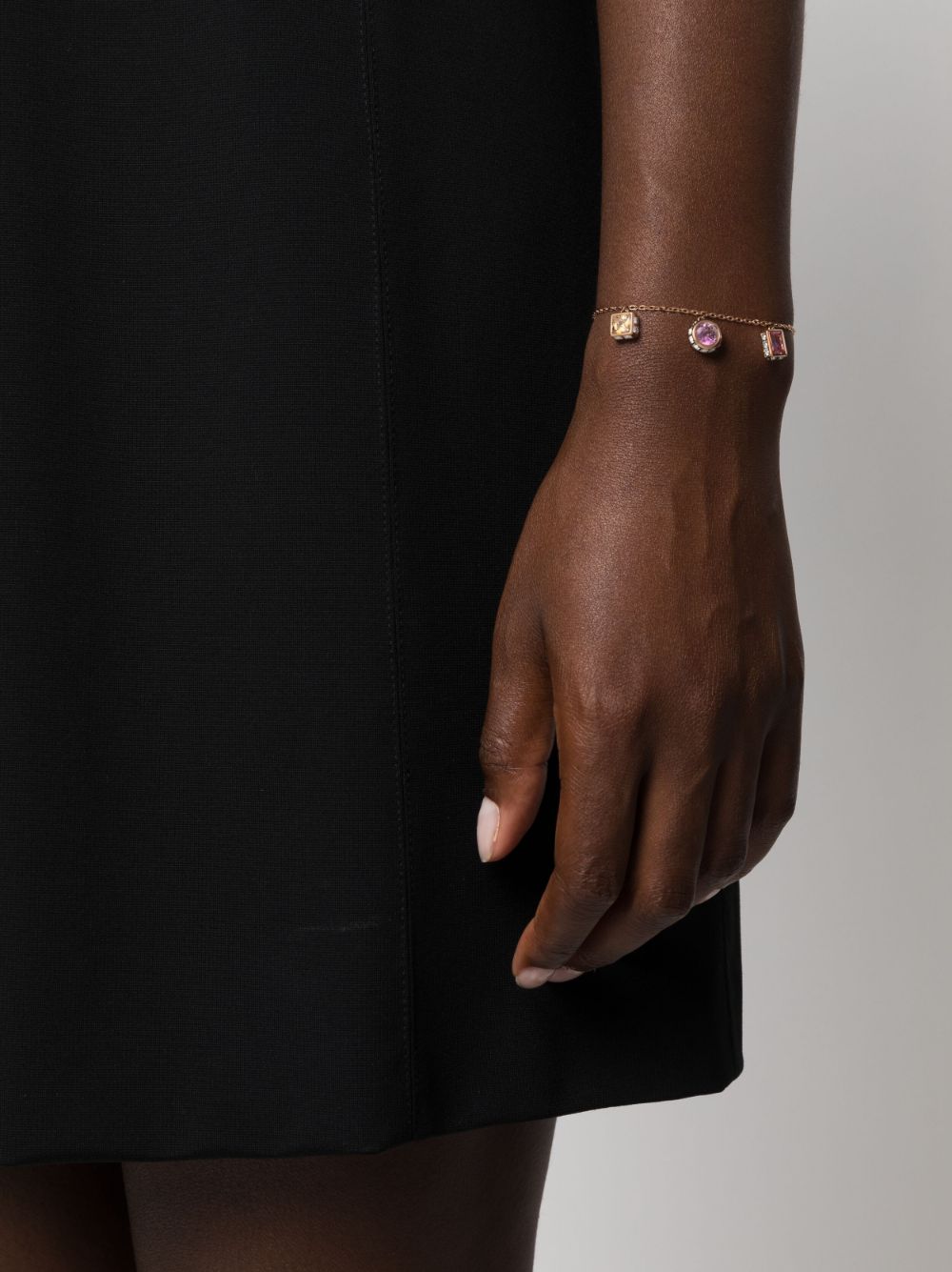 Swarovski Stilla crystal-embellished bracelet and earrings set - Image 3