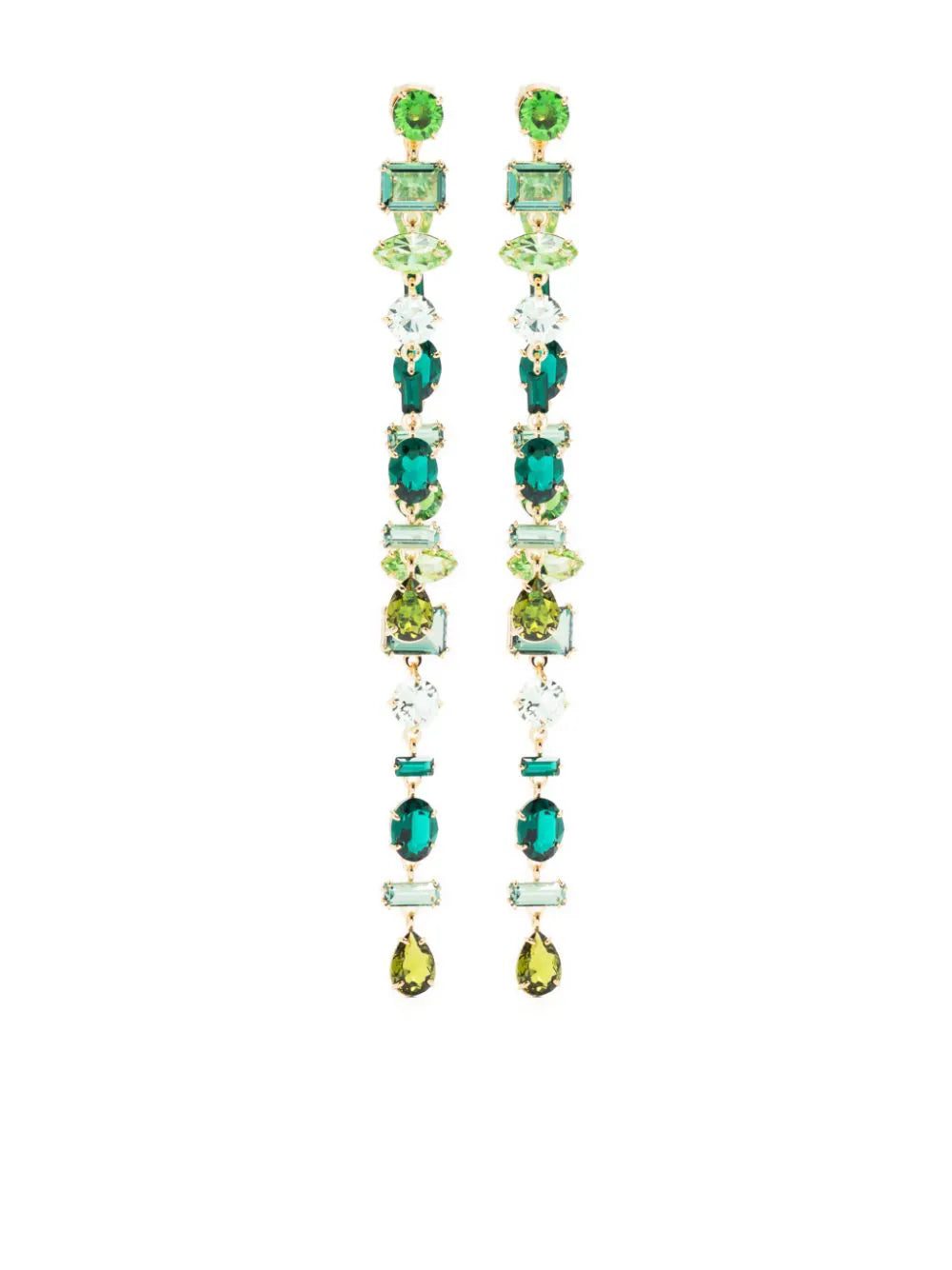 Swarovski Gema crystal-embellished earrings