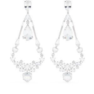 Swarovski  Mesmera chandelier clip earrings