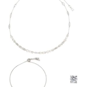Swarovski  Mesmera crystal-embellished three-piece set