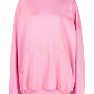Balenciaga  oversized logo-print cotton hoodie