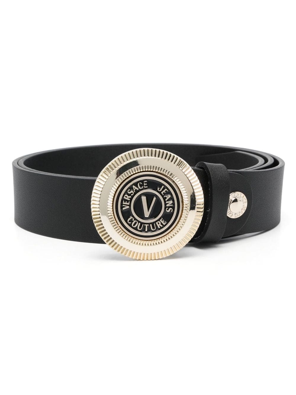 Louis Vuitton logo-buckle leather belt