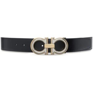 Ferragamo  Gancini-buckle leather belt