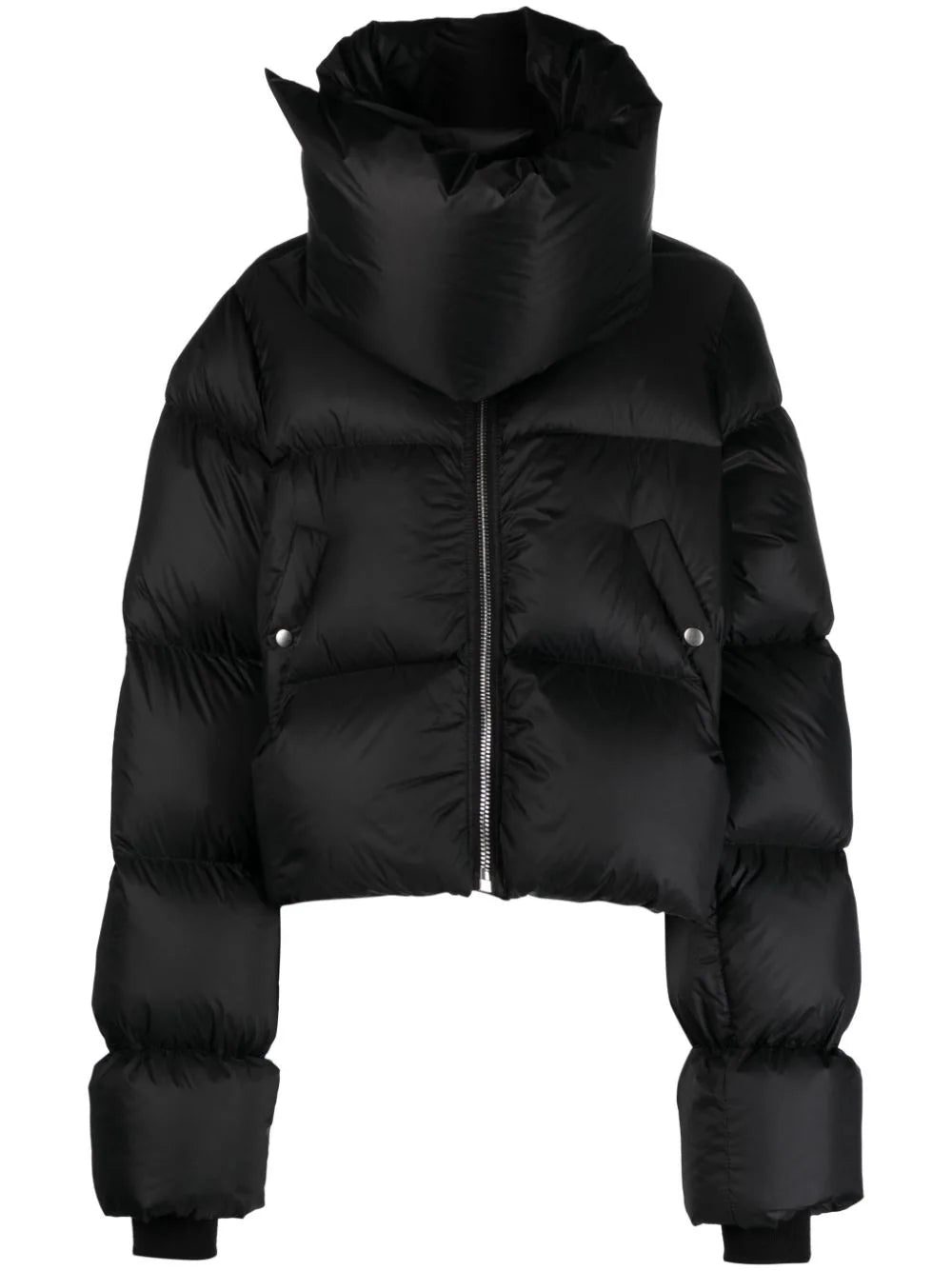 Rick Owens funnel-neck padded down jacket