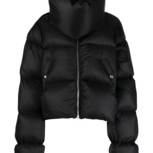 Rick Owens funnel-neck padded down jacket