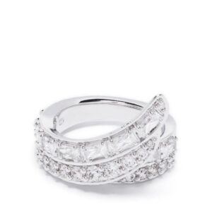 Swarovski  Hyperbola crystal-embellished ring