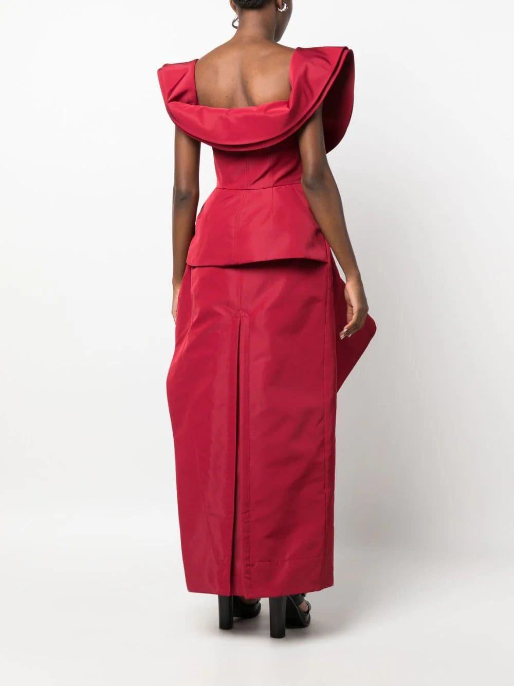 Alexander McQueen off-shoulder ruffled minidress - Image 4