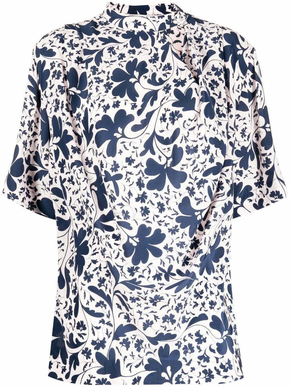Stella McCartney floral-print silk blouse