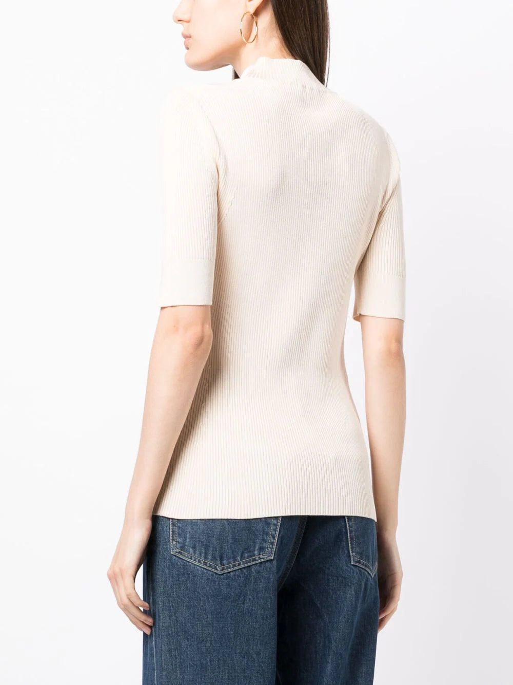 Stella McCartney high-neck ribbed-knit top - Image 4