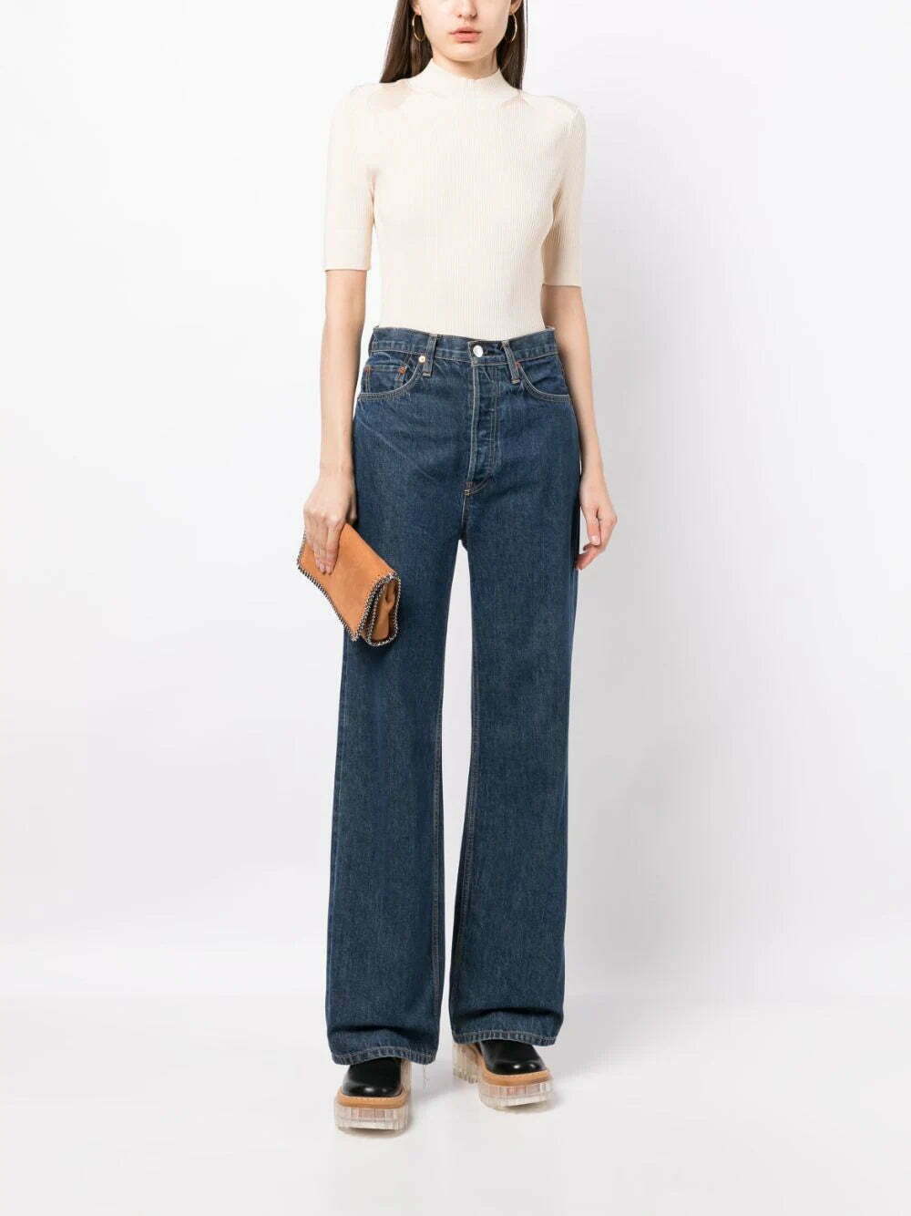 Stella McCartney high-neck ribbed-knit top - Image 2