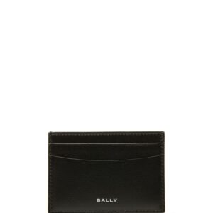 Bally logo-stamp leather cardholder
