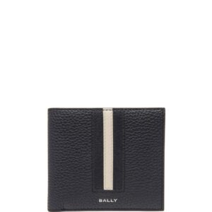 Bally logo-stamp leather wallet