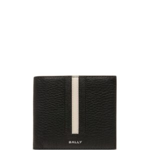 Bally Ribbon leather bifold wallet