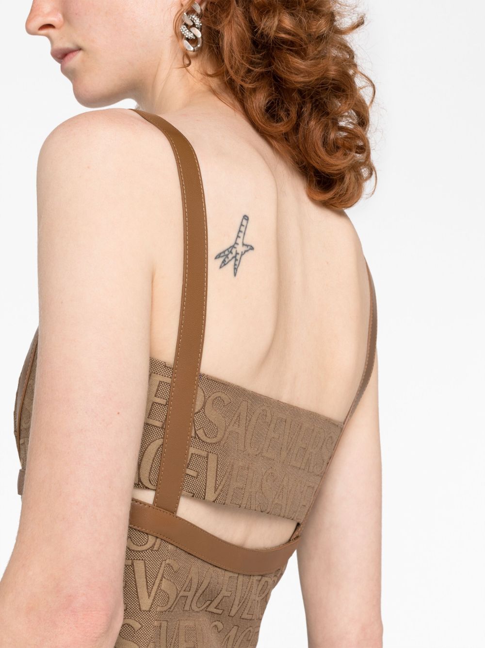 Versace Allover cut-out jacquard minidress (Copy) - Image 3