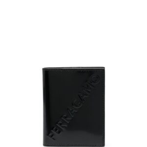 Ferragamo logo-debossed bi-fold leather wallet