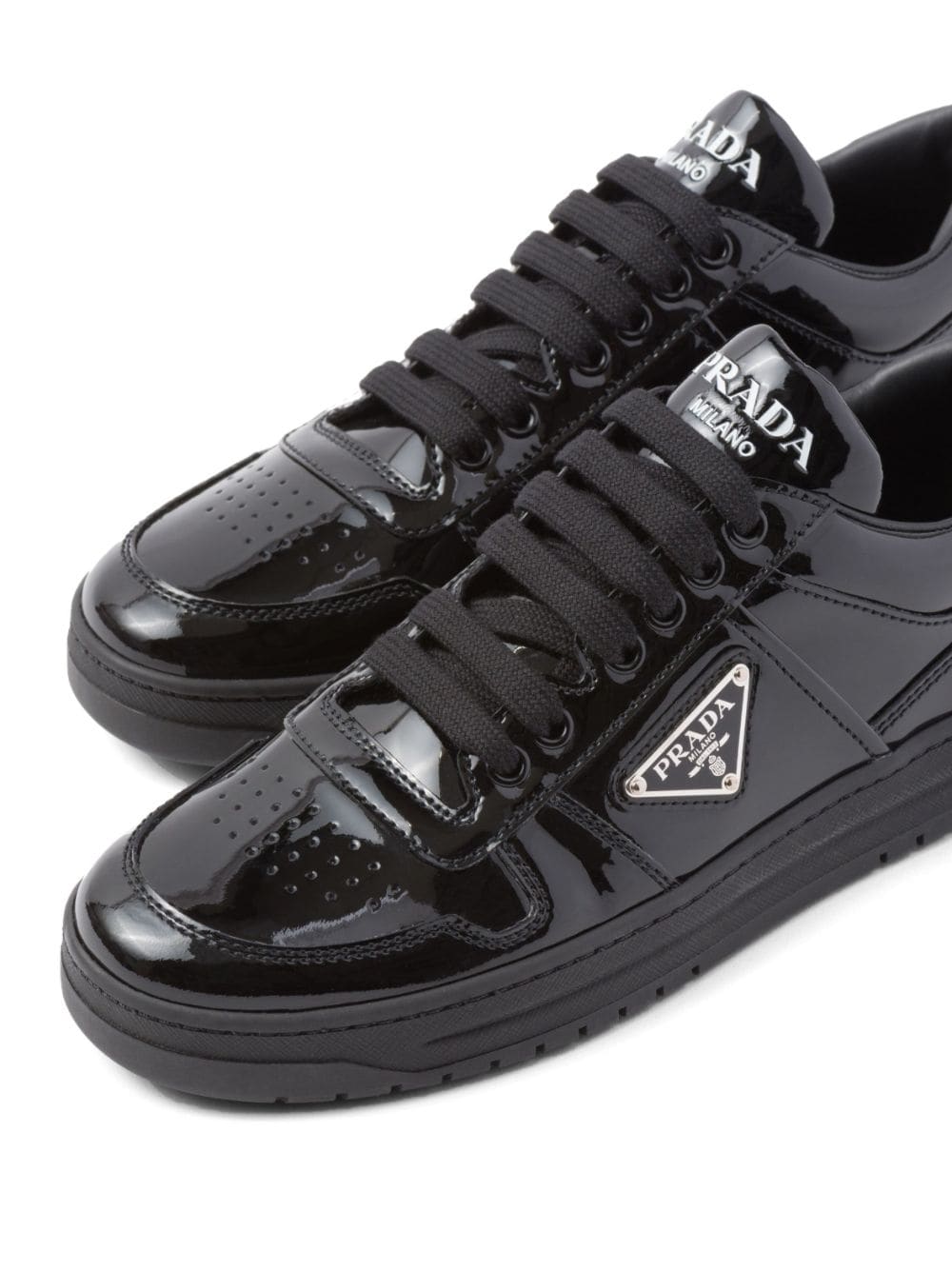 Prada Downtown leather sneakers - Image 5