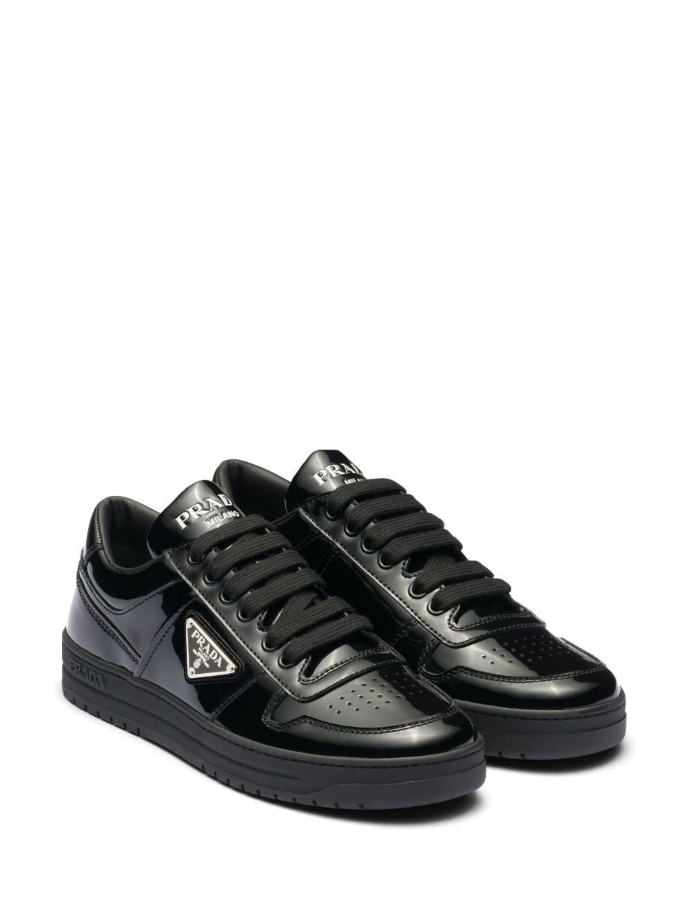 Prada Downtown leather sneakers - Image 2