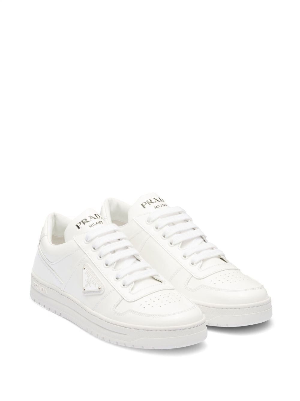 Prada Downtown leather sneakers - Image 2