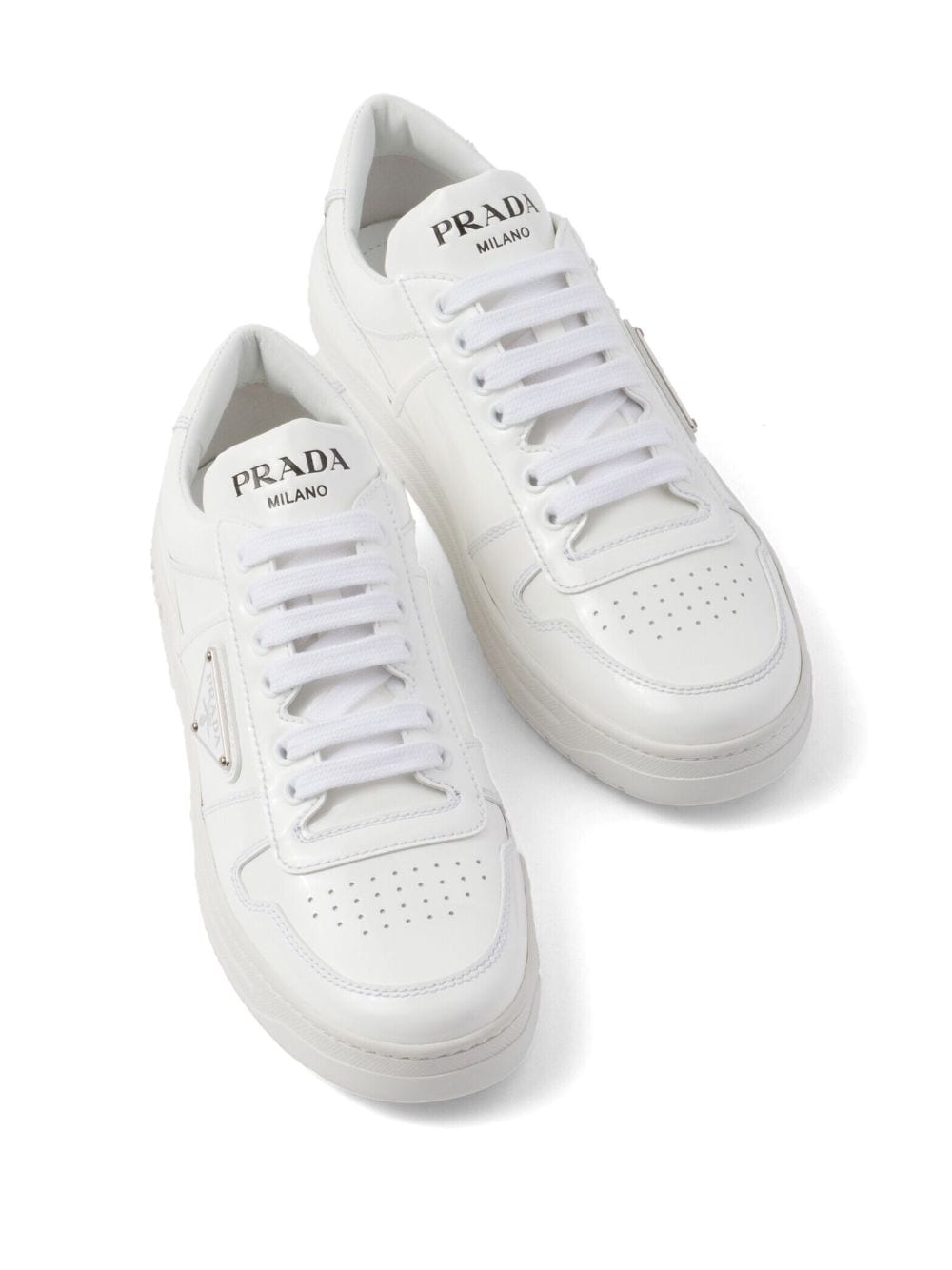 Prada Downtown leather sneakers - Image 3