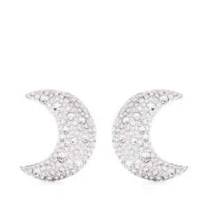 Swarovski  Luna pavé-crystals earrings