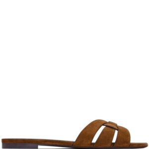 Saint Laurent Tribute suede sandals