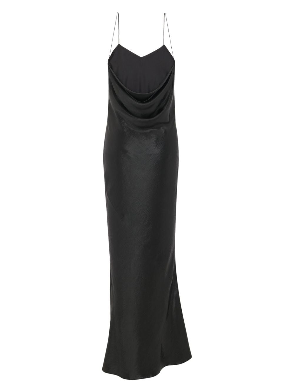 Saint Laurent cowl-effect silk slip dress - Image 2