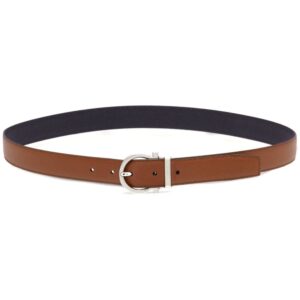 Ferragamo Gancini reversible leather belt
