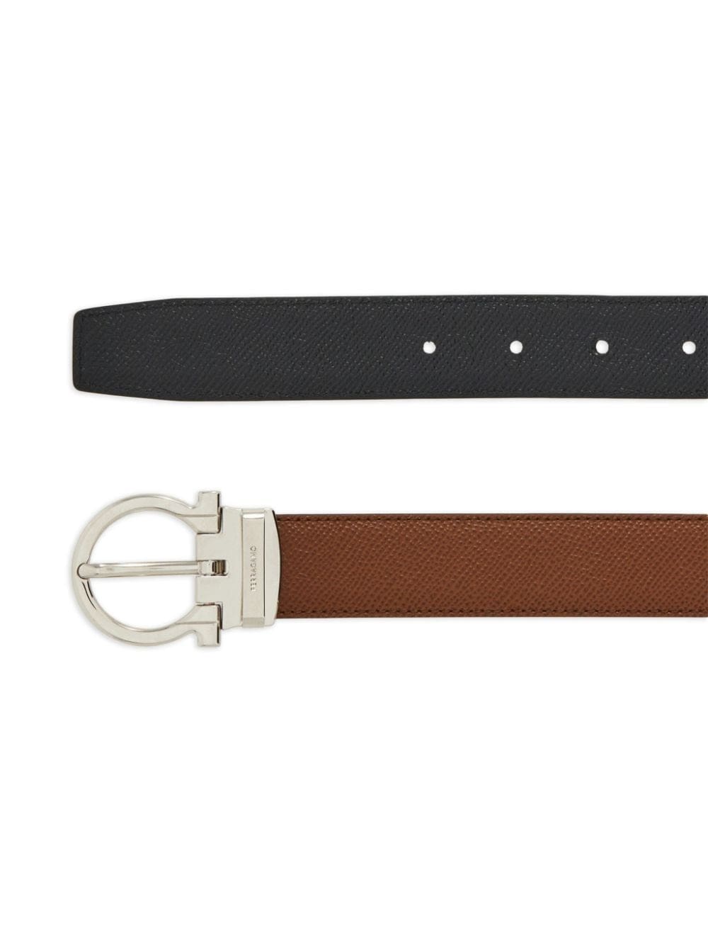 Ferragamo Gancini reversible leather belt - Image 2