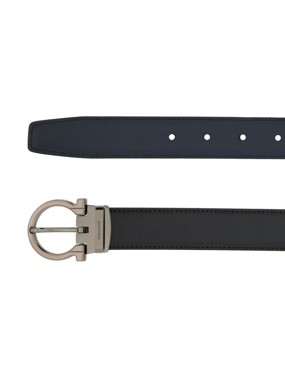 Ferragamo Gancini reversible leather belt - Image 2