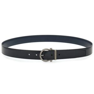 Ferragamo  Gancini reversible leather belt
