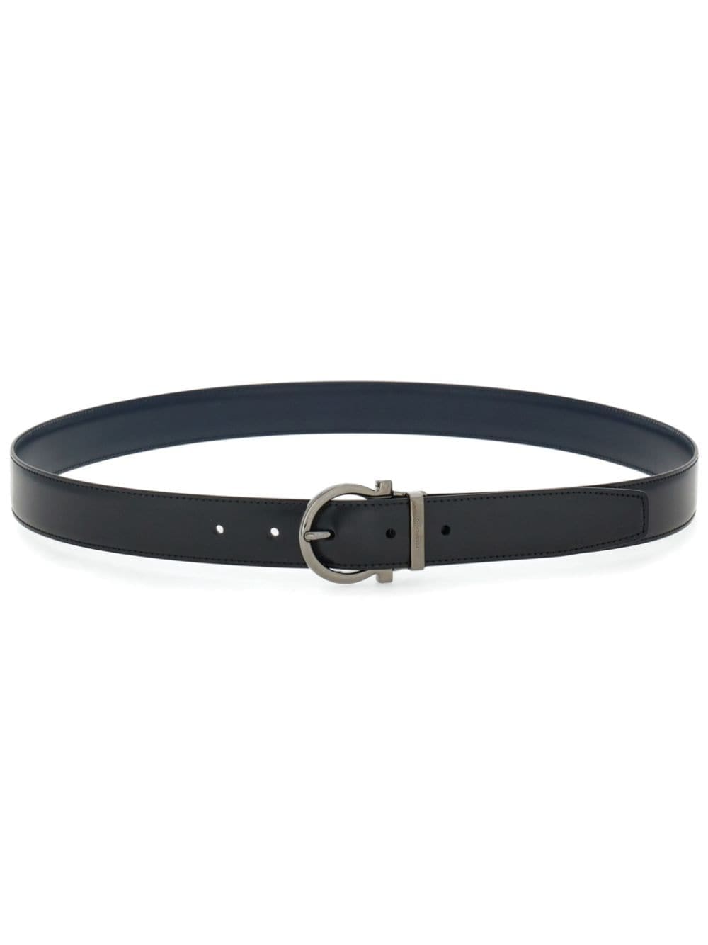 Ferragamo Gancini reversible leather belt